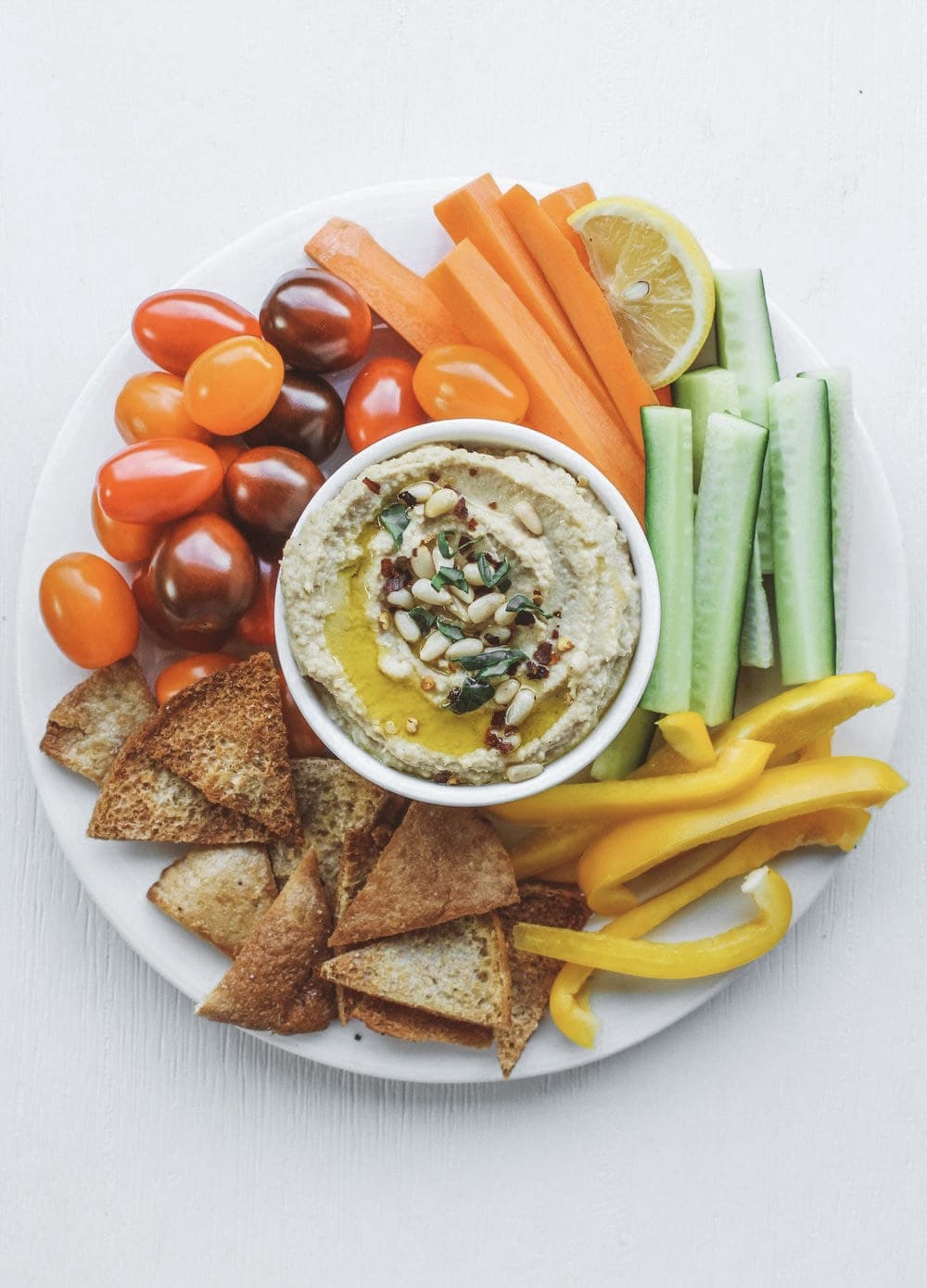 Roasted Garlic Hummus Nourish & Tempt