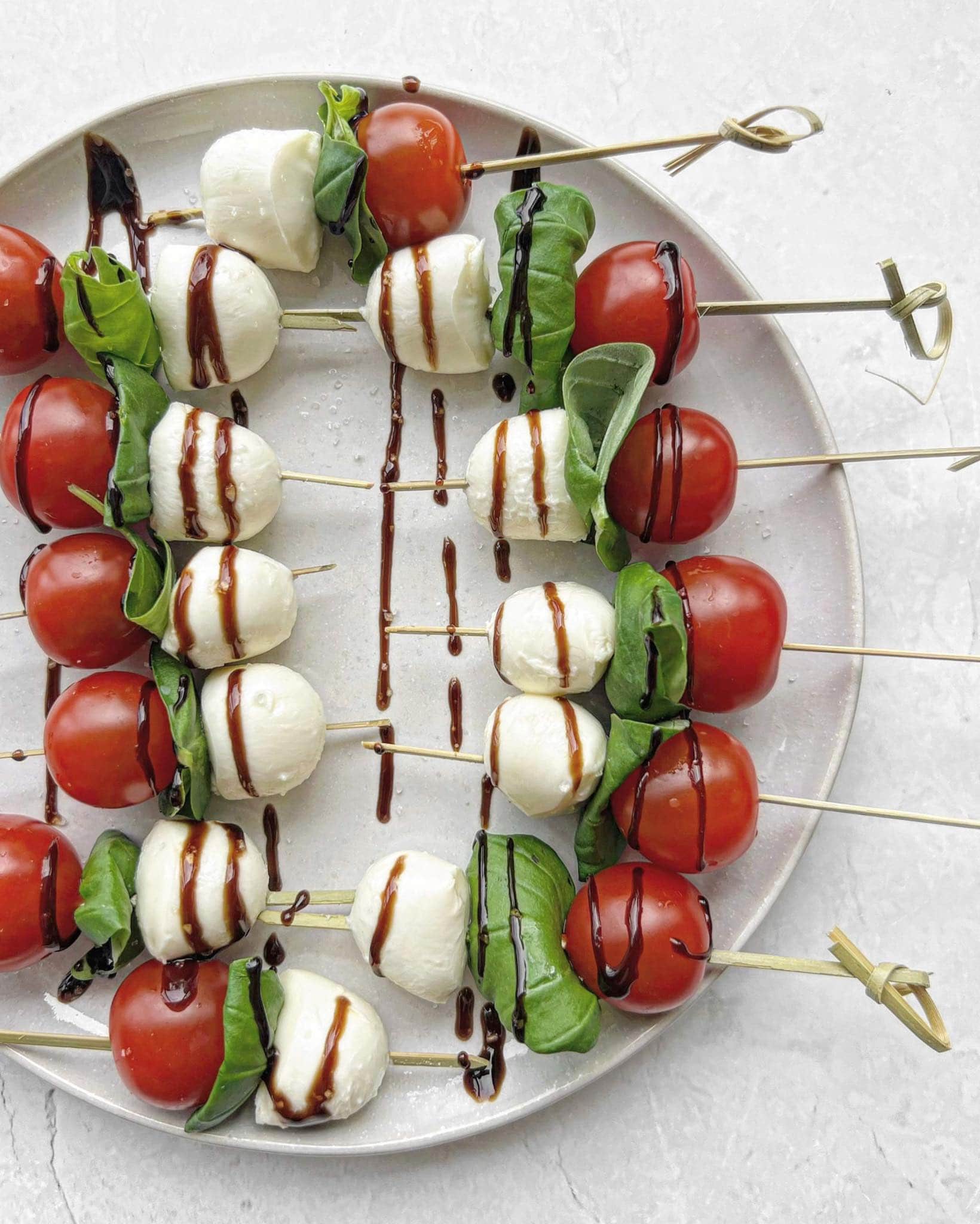Caprese Salad Skewer Appetiser