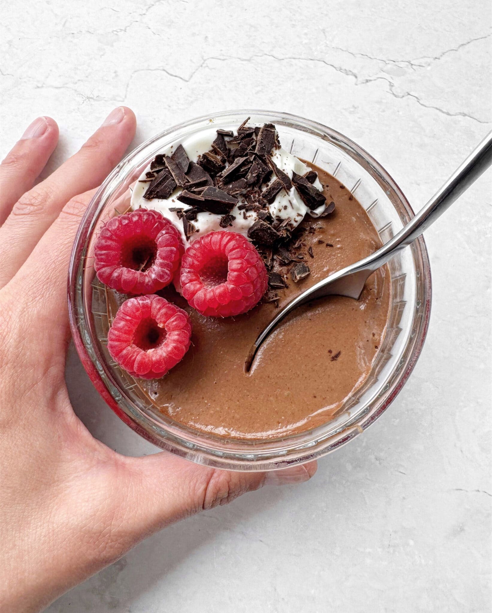 Blended Chocolate Chia Dessert Pudding - Nourish & Tempt